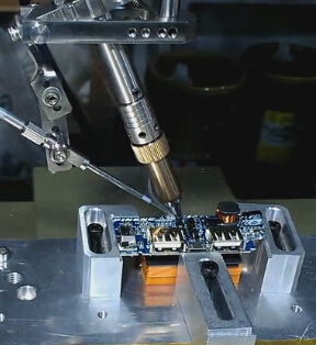 小型焊接機(jī)，fpc脈沖焊接機(jī)，焊錫機(jī)器人SMTfly-DH411原始圖片2